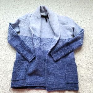 BCBG Max Azria Ginata Ombre Wool & Cashmere Cardigain Sweater